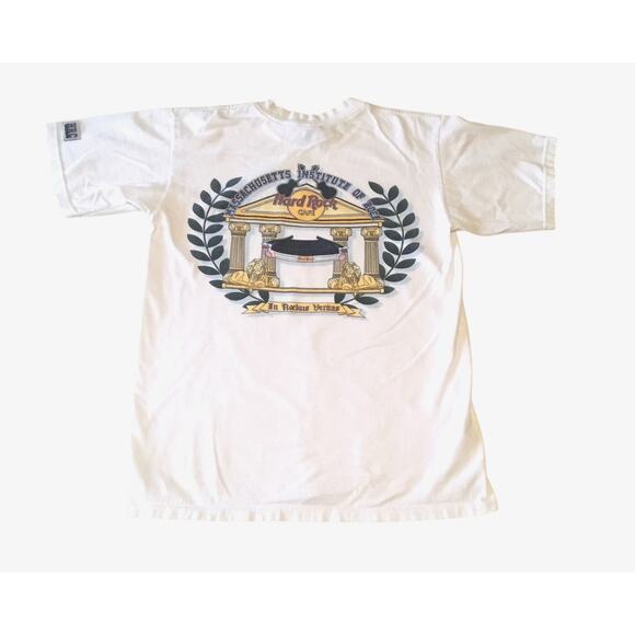 Hard Rock Cafe T-Shirt Boston MA Institute of Rock Medium - Picture 4 of 5